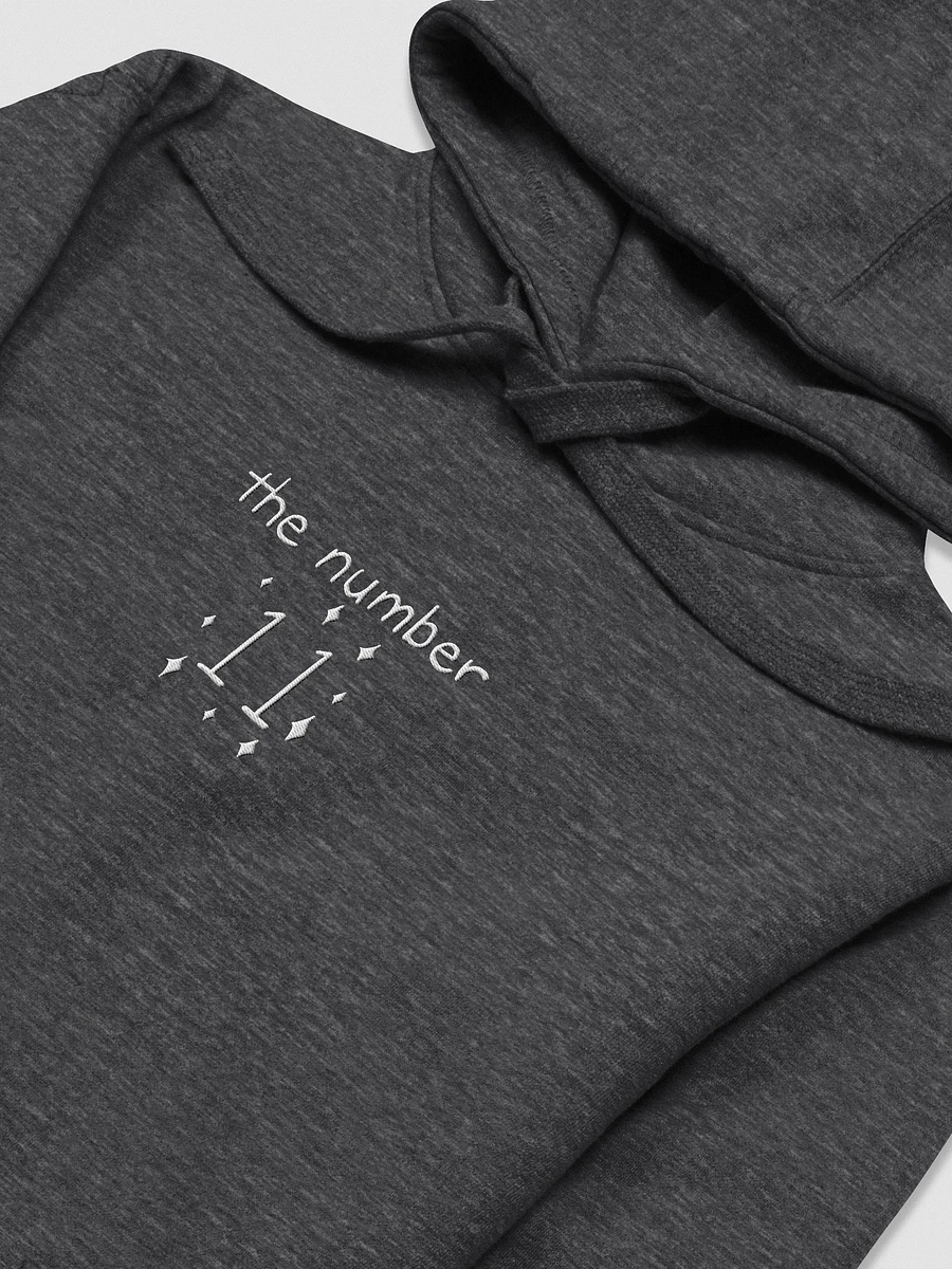 The number 11 - hoodie (embroidered) product image (5)