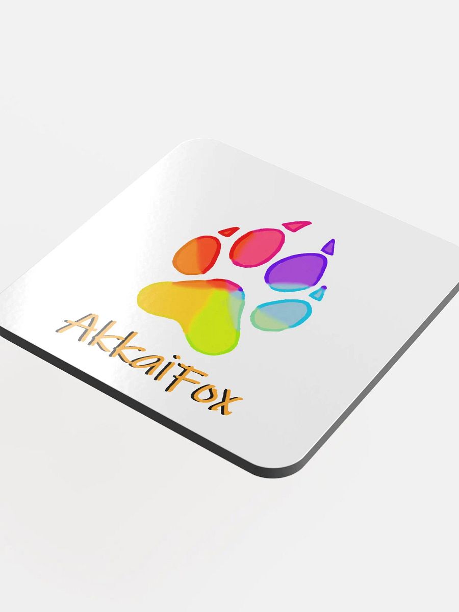 Rainbow Paw Corked Coaster product image (4)