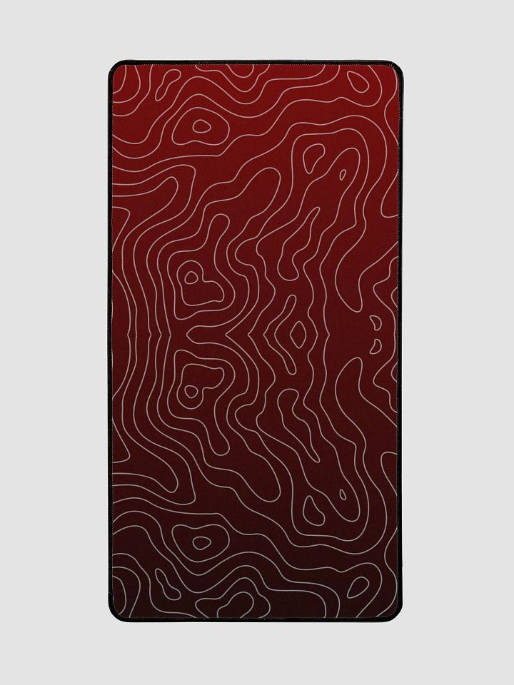 Red N Black Pattern Deskmat product image (2)