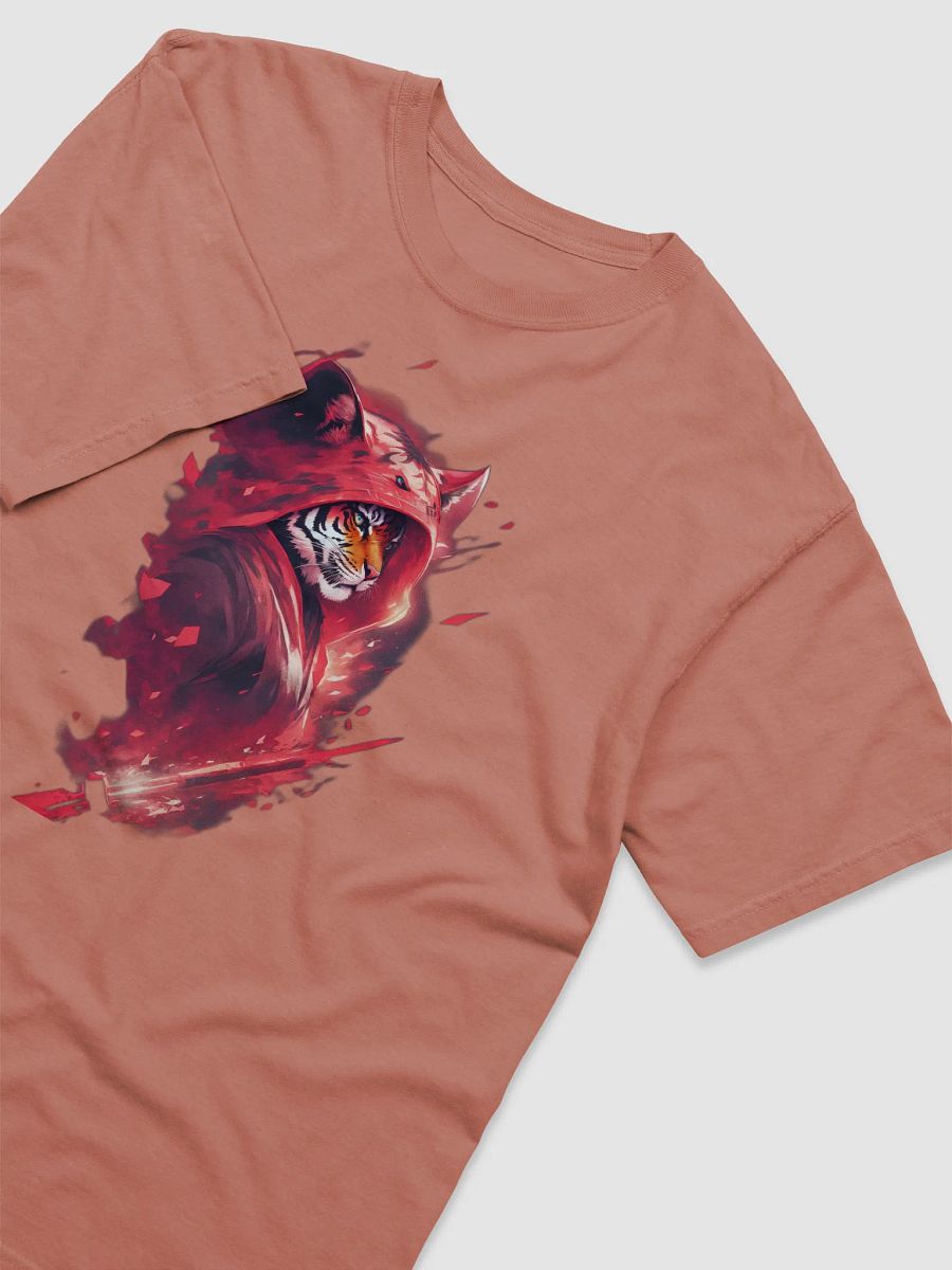 Crimson Fang – Tiger of the Shadow Blade T-Shirt product image (3)