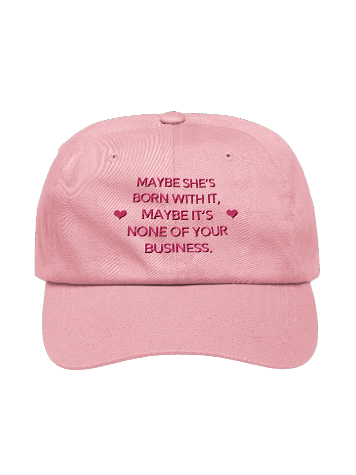 None Of Your Business - Hat product image (1)