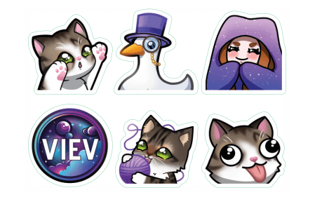 Viev Sticker set x2 product image (1)