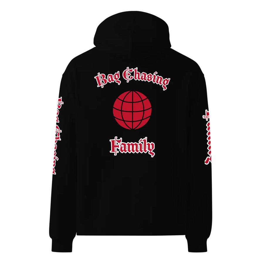 BCF Ornate Red Letters Unisex Hoodie product image (3)