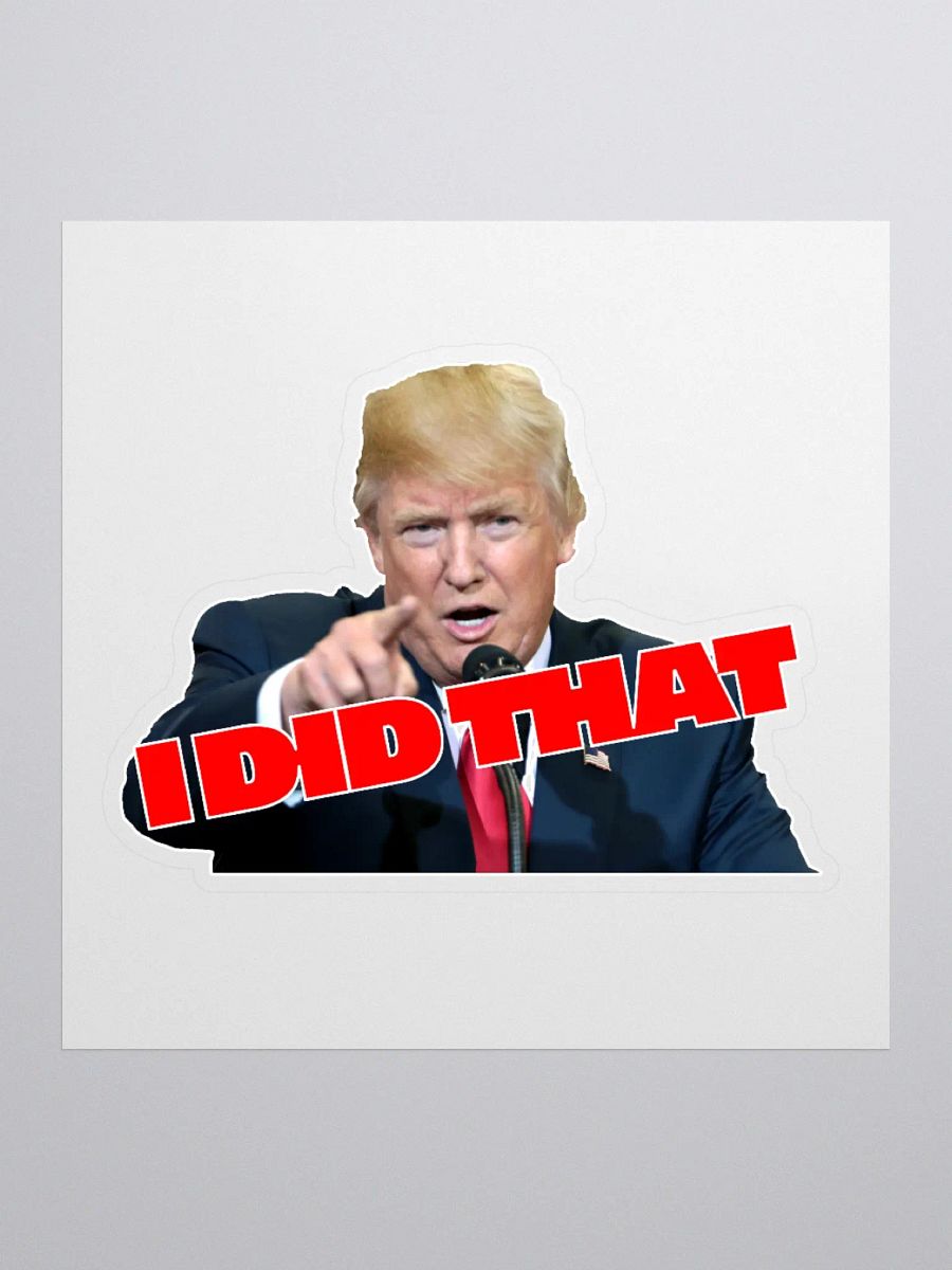I DID THAT! Stickers product image (3)
