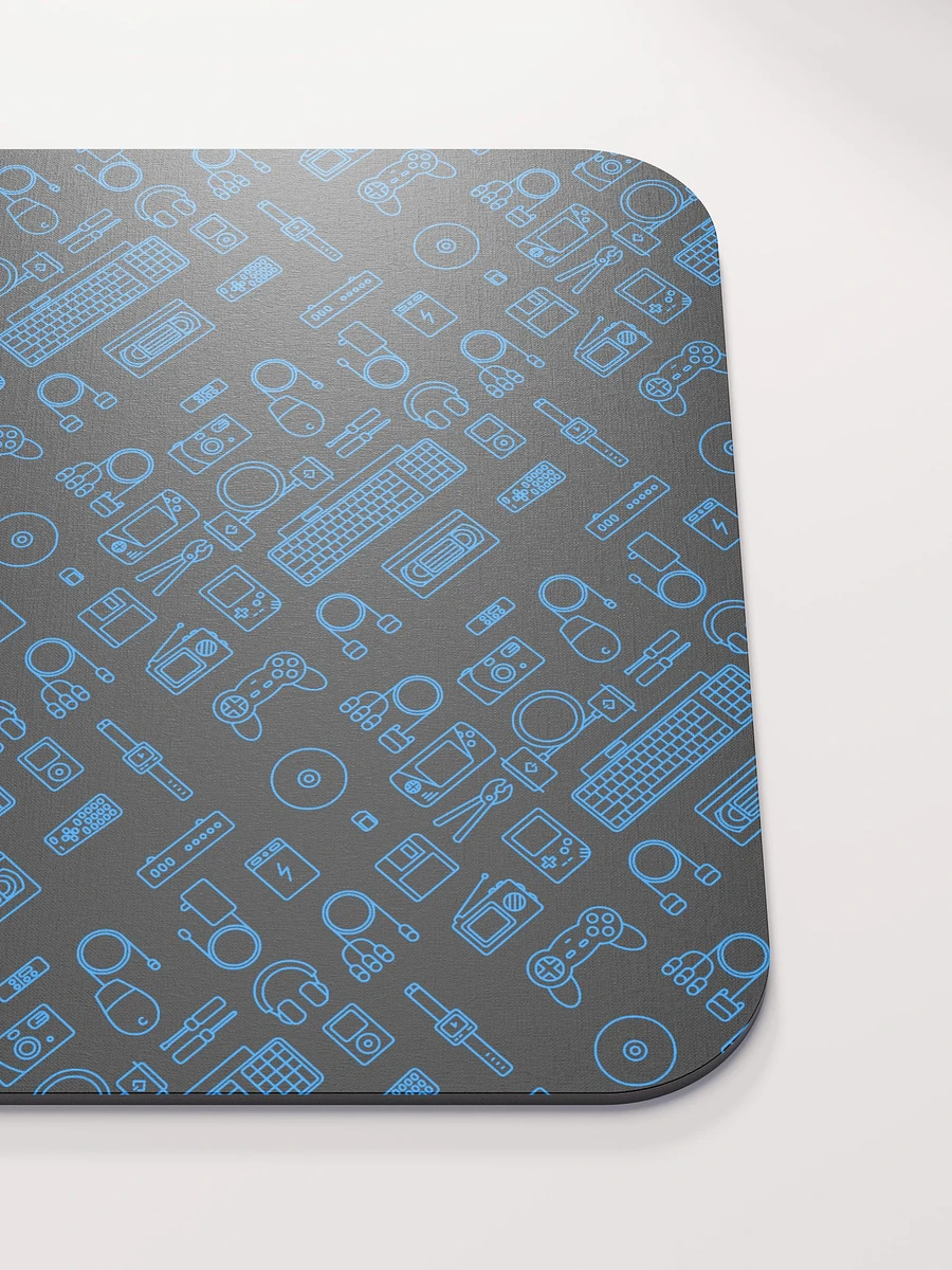 Neon Blue Devices Mouse Pad (Classic) product image (5)