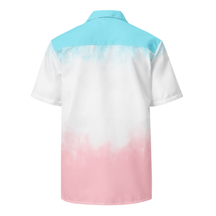 LGBTQIAP2S+ 2025, Trans Flower with Symbol, Button Up product image (2)