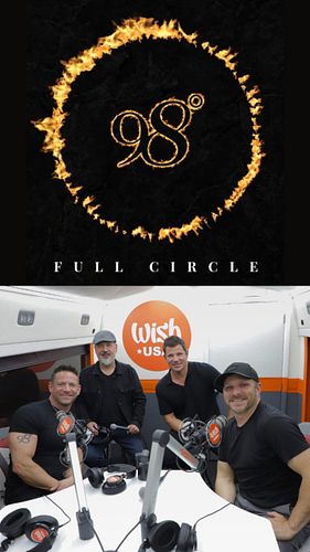 Real talk with the legends @98degrees! 🎙️✨ We went aboard the Wish USA Bus for some UNFILTERED thoughts on new music, owning ...