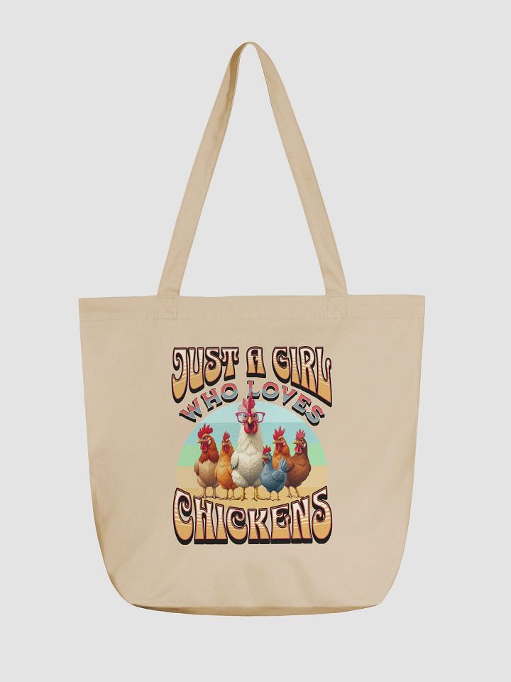 Just A Girl Who Loves Chickens Eco Tote product image (5)
