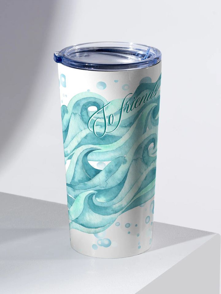 Ethereal Waves 20oz Stainless Steel Tumbler for friends holiday giftss entertainers product image (2)