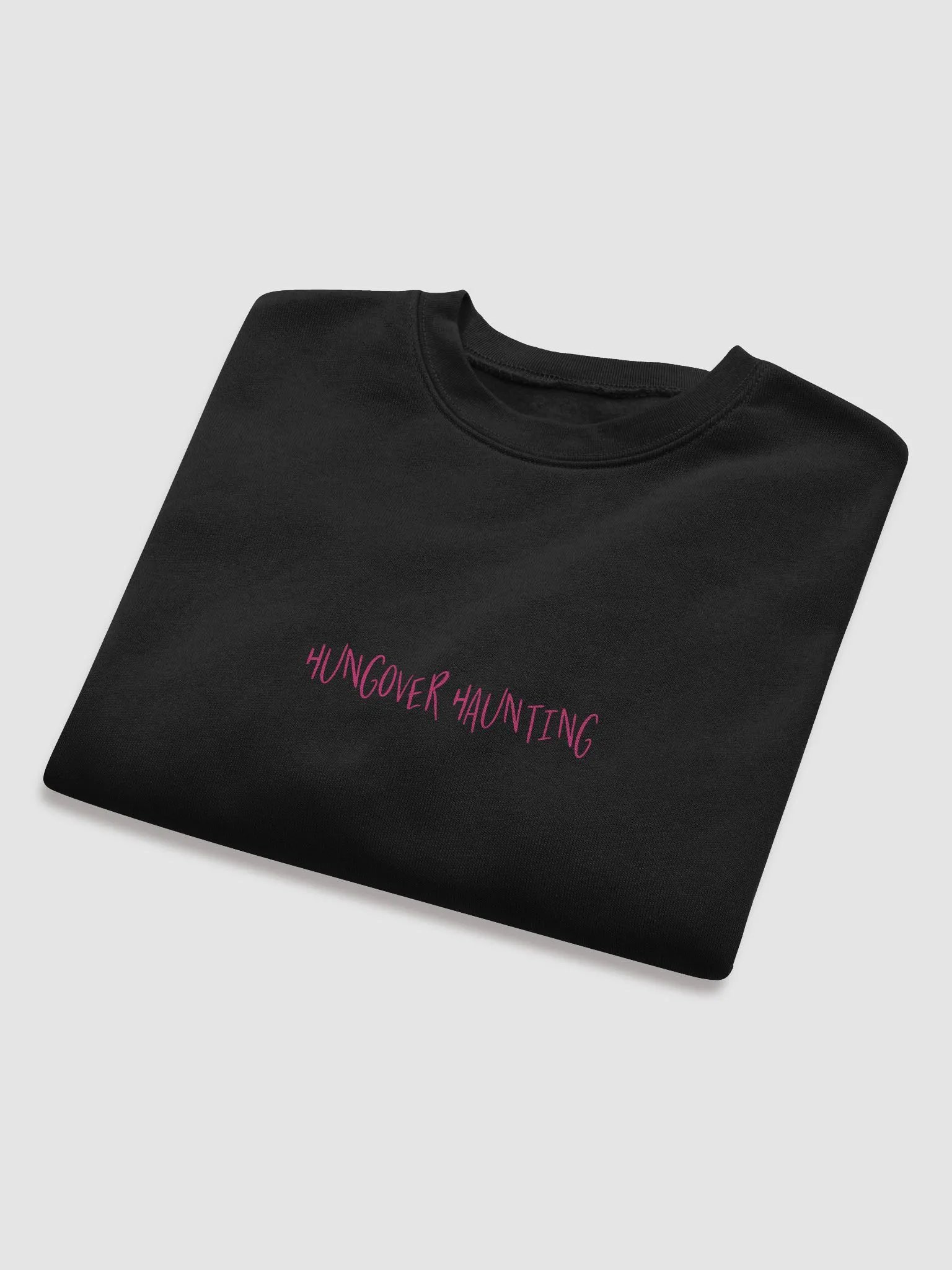 HUNGOVER HAUNTING Fleece Crop Sweatshirt product image (31)
