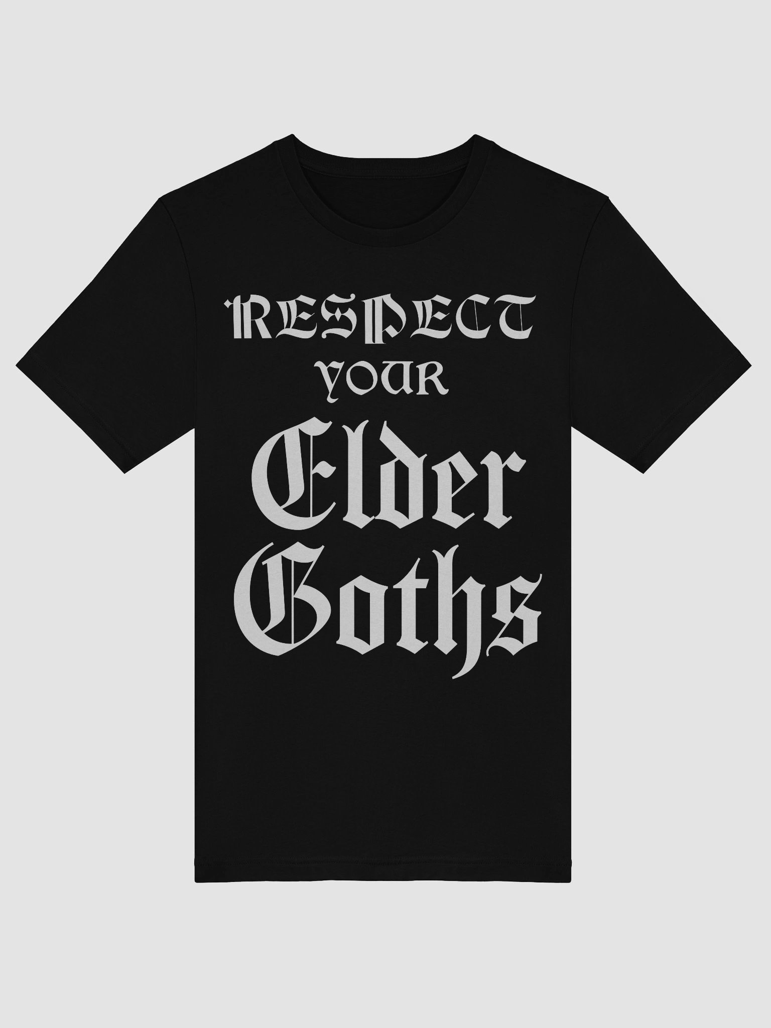 Respect Your Elder Goths Unisex Short Sleeve Tee product image (5)