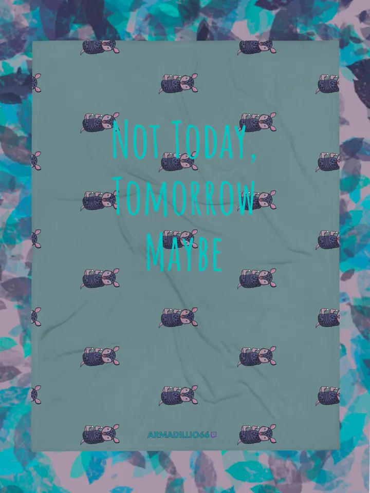 I Can't People Today, So I Burrito Blanket product image (1)