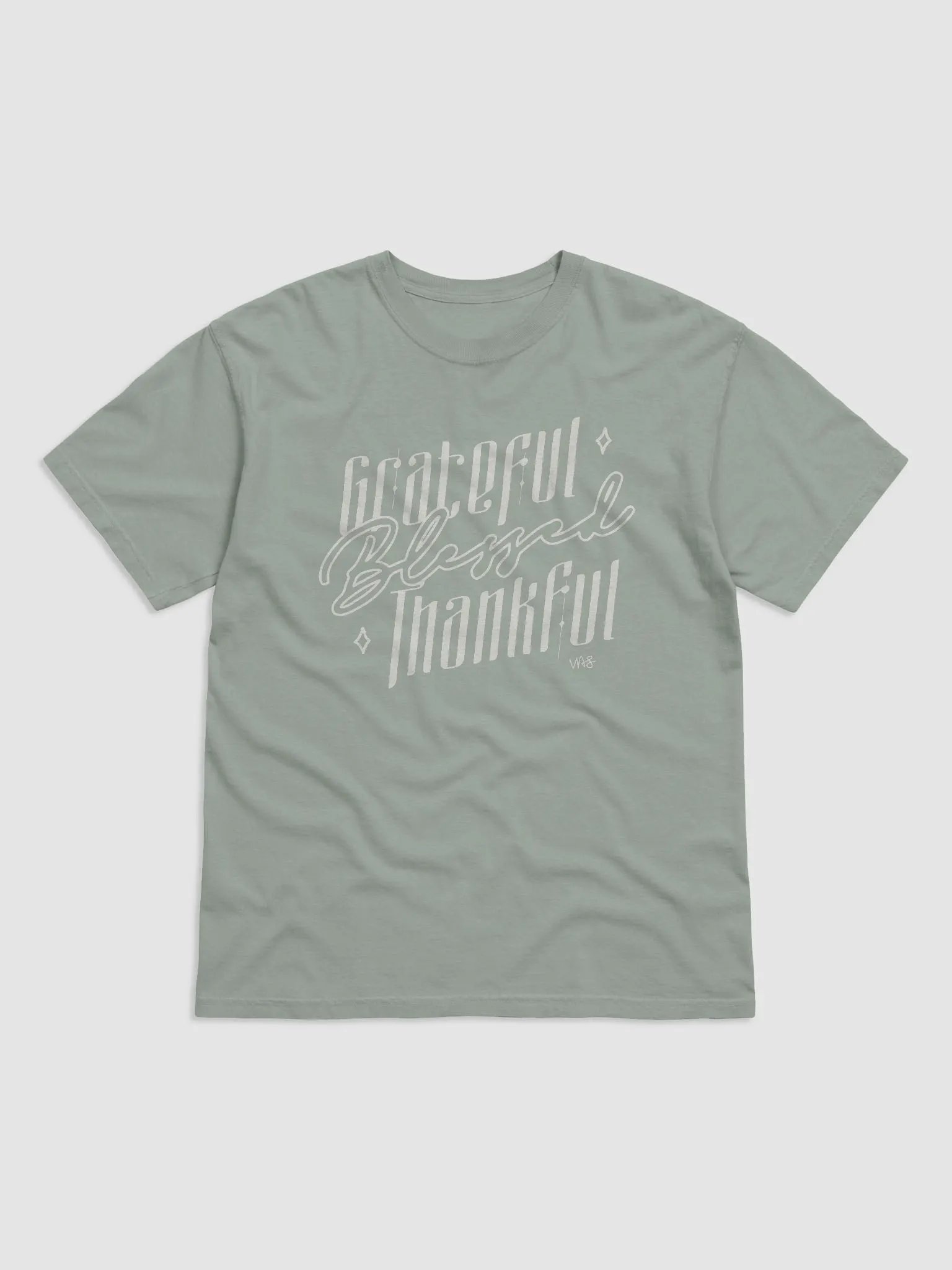 Grateful, Blessed, Thankful (Comfort Colors Garment-Dyed Heavyweight T-Shirt) product image (12)