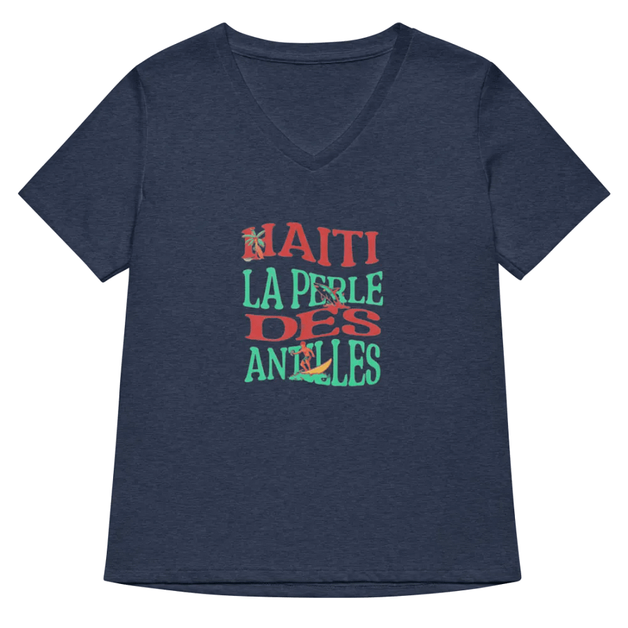 La Perle des Antilles Women Relaxed V-Neck Tee product image (18)