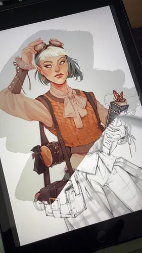 I want to enrol in Strixhaven immediately 🩵

#dndcharacterart #dndcharacterdesign #strixhaven #characterartwork #characterartist