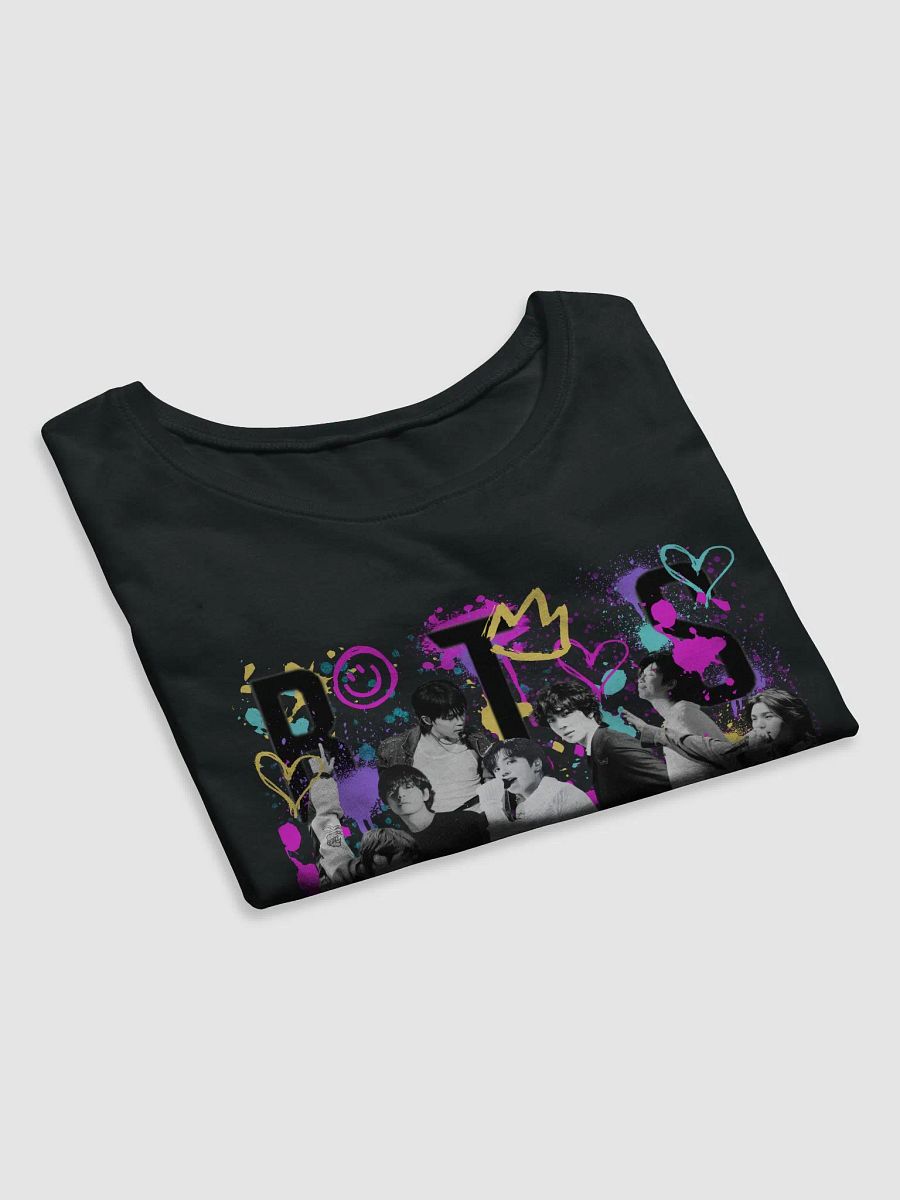BTS Graffitti Women´s Crop Baby Tee product image (7)