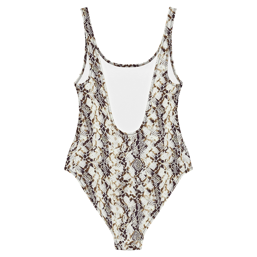 Beige Snake Skin Swimsuit product image (6)