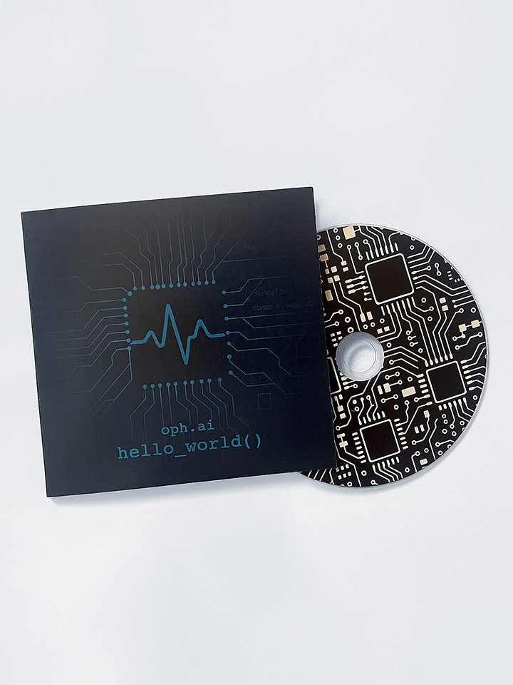 "hello_world()" Physical CD product image (2)