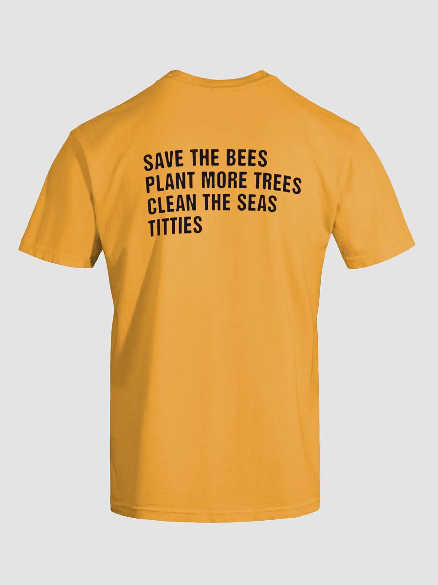Save the Bees, Titties Tee product image (3)