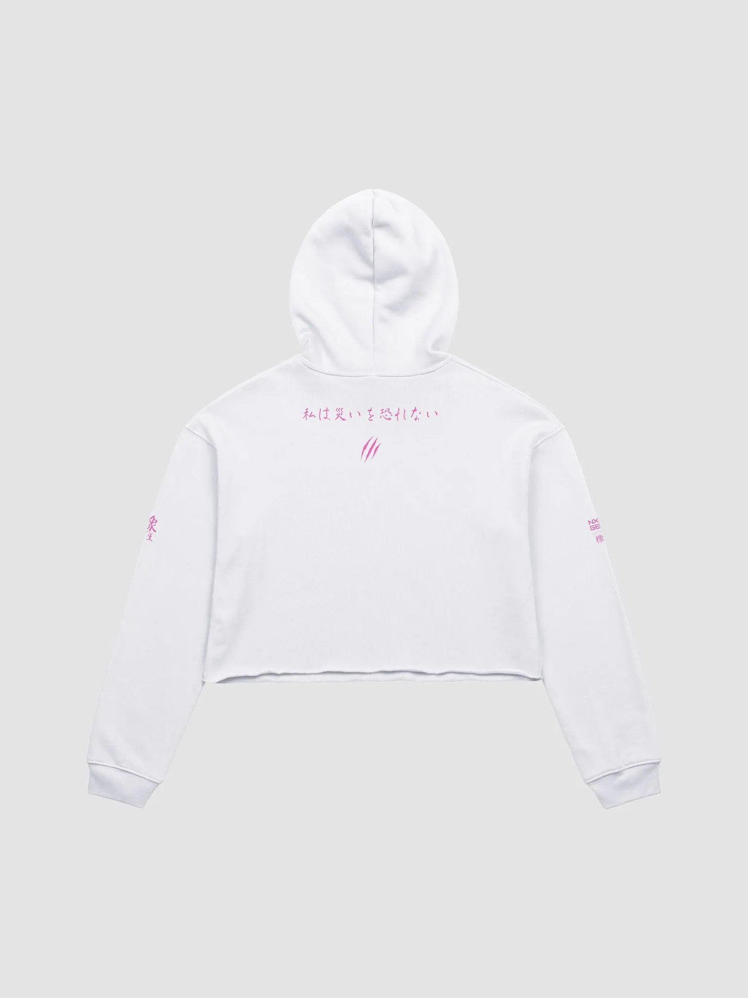 NO FEAR - BC Fleece Crop Hoodie product image (2)