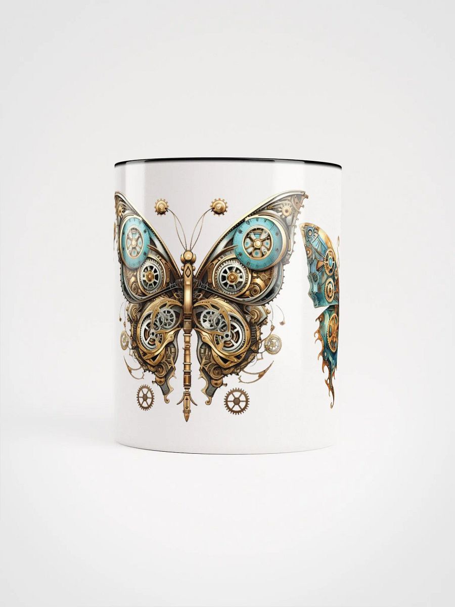 Steampunk Butterfly Accent Mug product image (5)