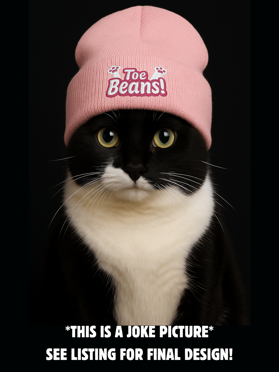 Toe Beans Embroidered Beanie product image (2)