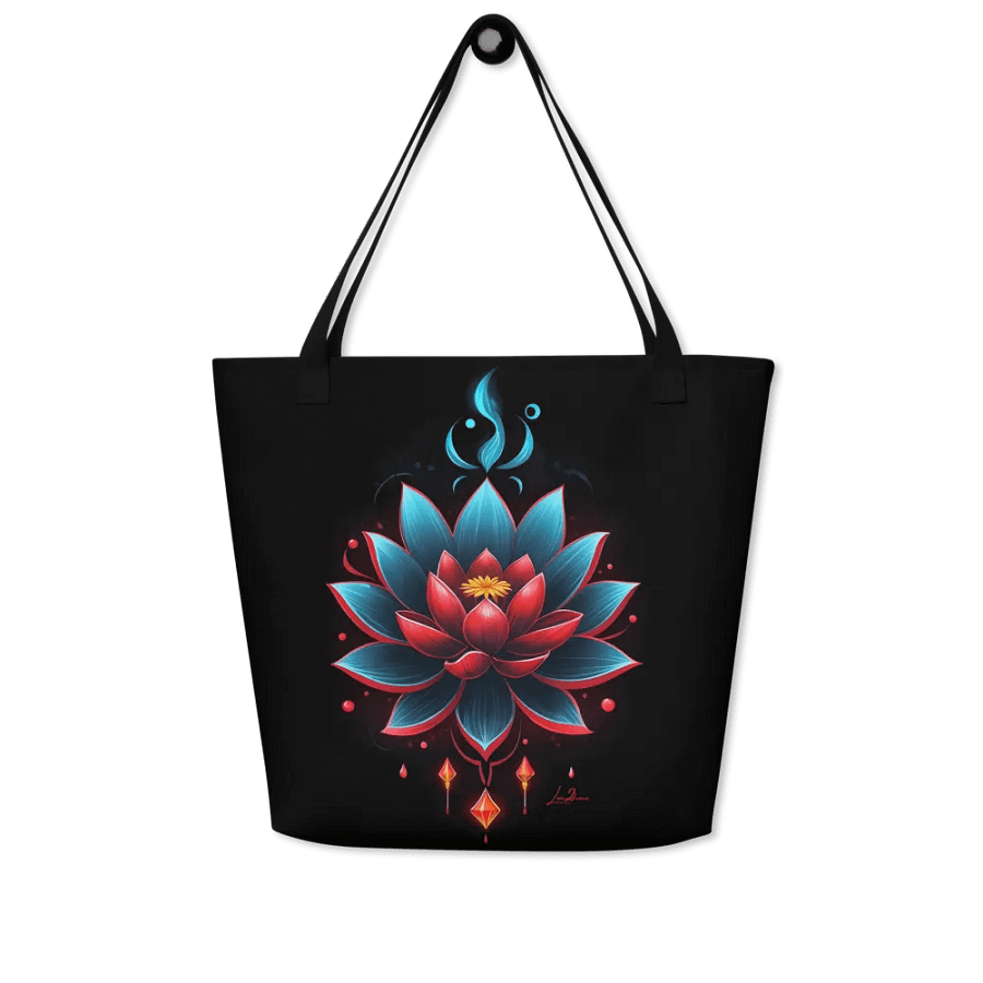 Mystical Lotus Symphony Tote product image (4)