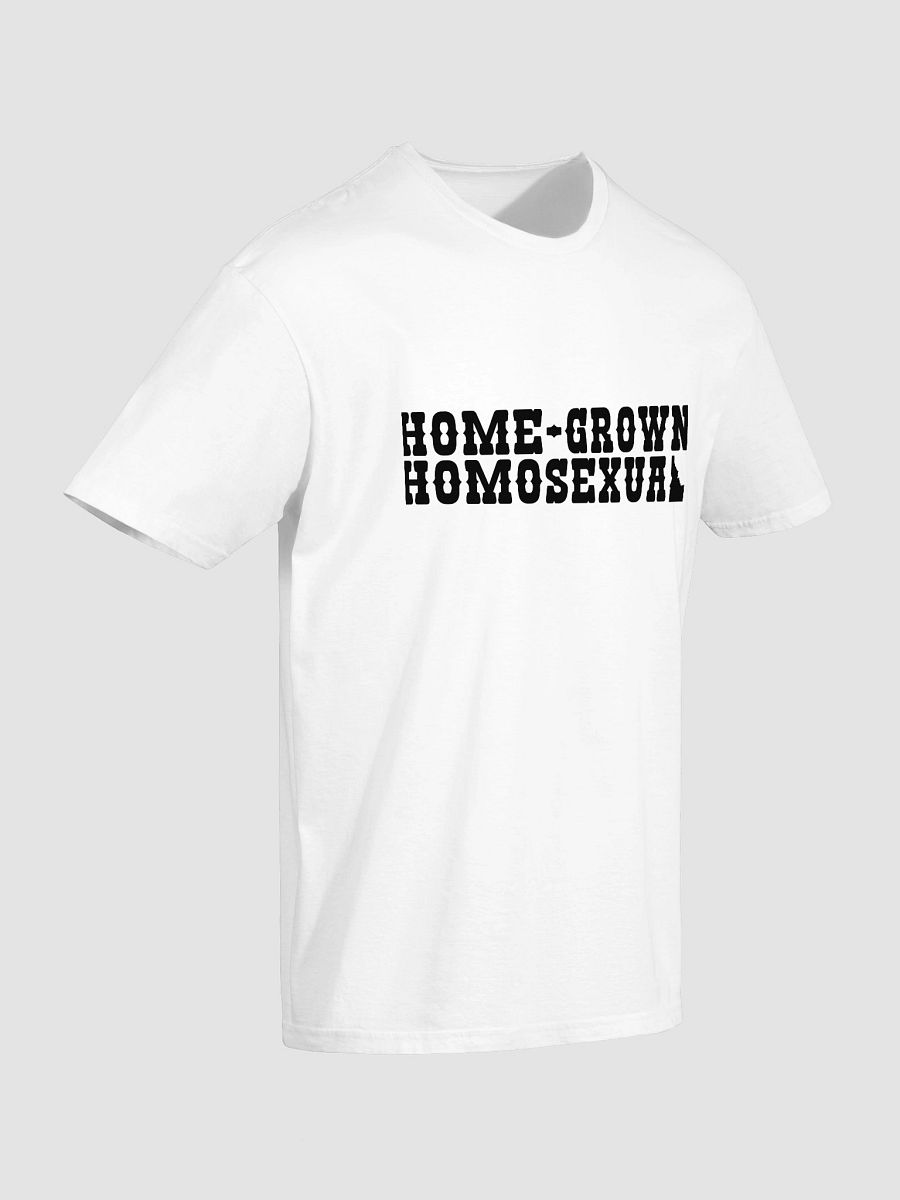 "HOME-GROWN HOMOSEXUAL" light t-shirt product image (4)