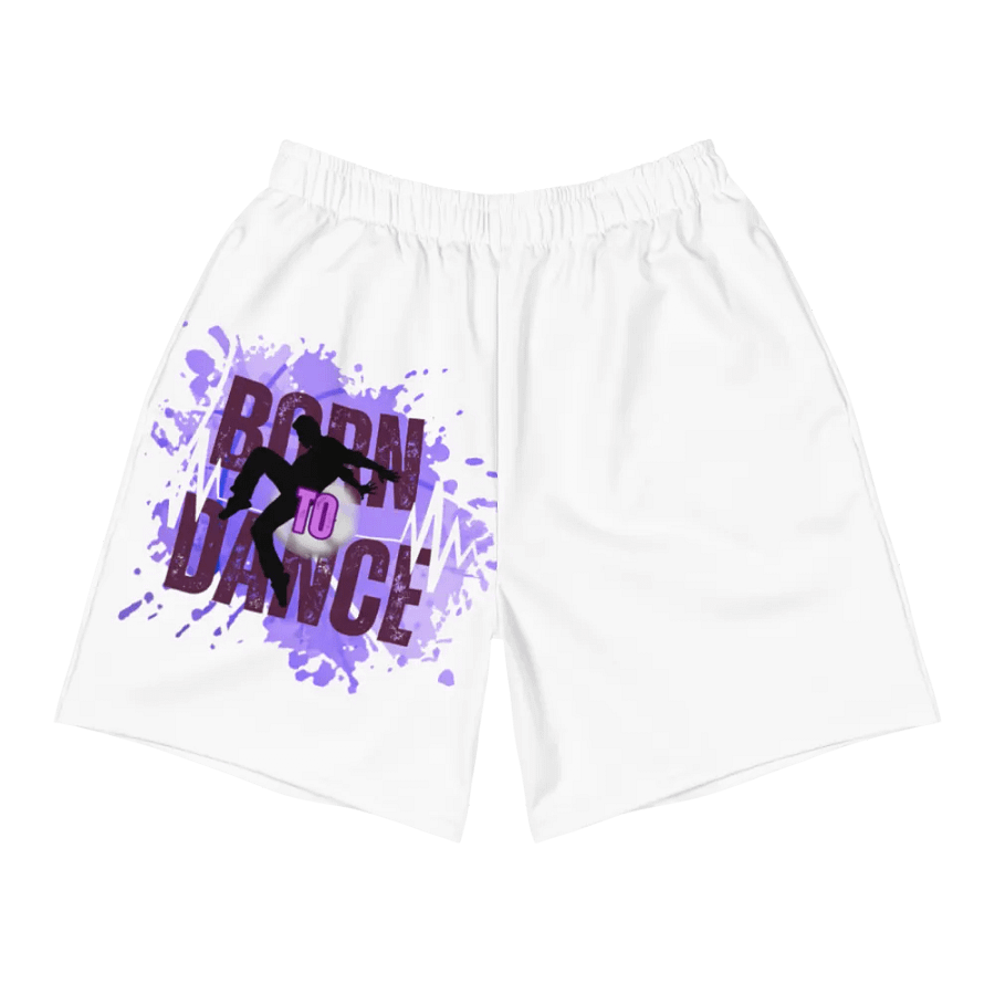 Born to Dance His Silhouette Splash Athletic Shorts product image (11)