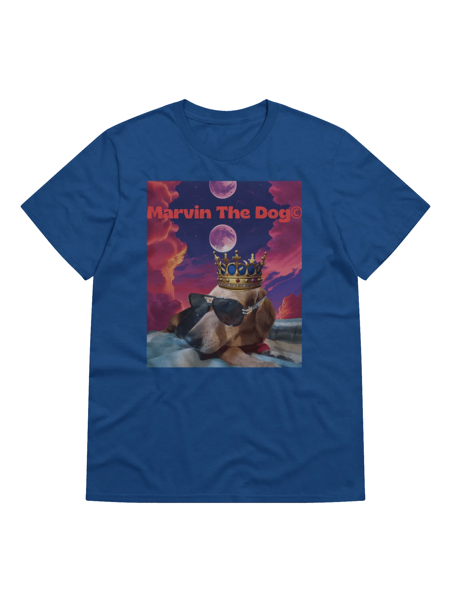 Royal Marvin The Dog© Blue T-Shirt product image (3)