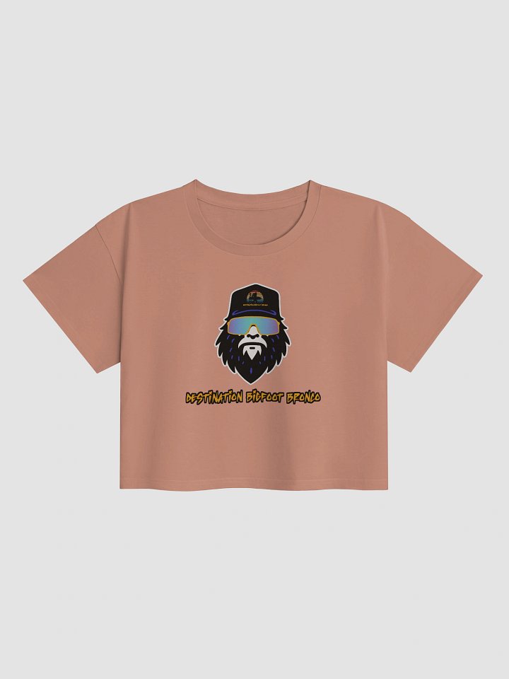 Destination Bigfoot Bronco Bigfoot Logo Women's Crop Top (Multiple Color Options) product image (2)