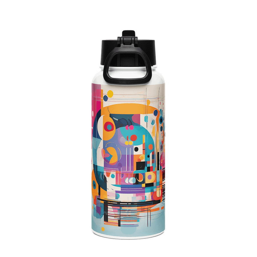 kadinsky Stainless Steel Water Bottle gift for Arty moms dads friends and family product image (2)