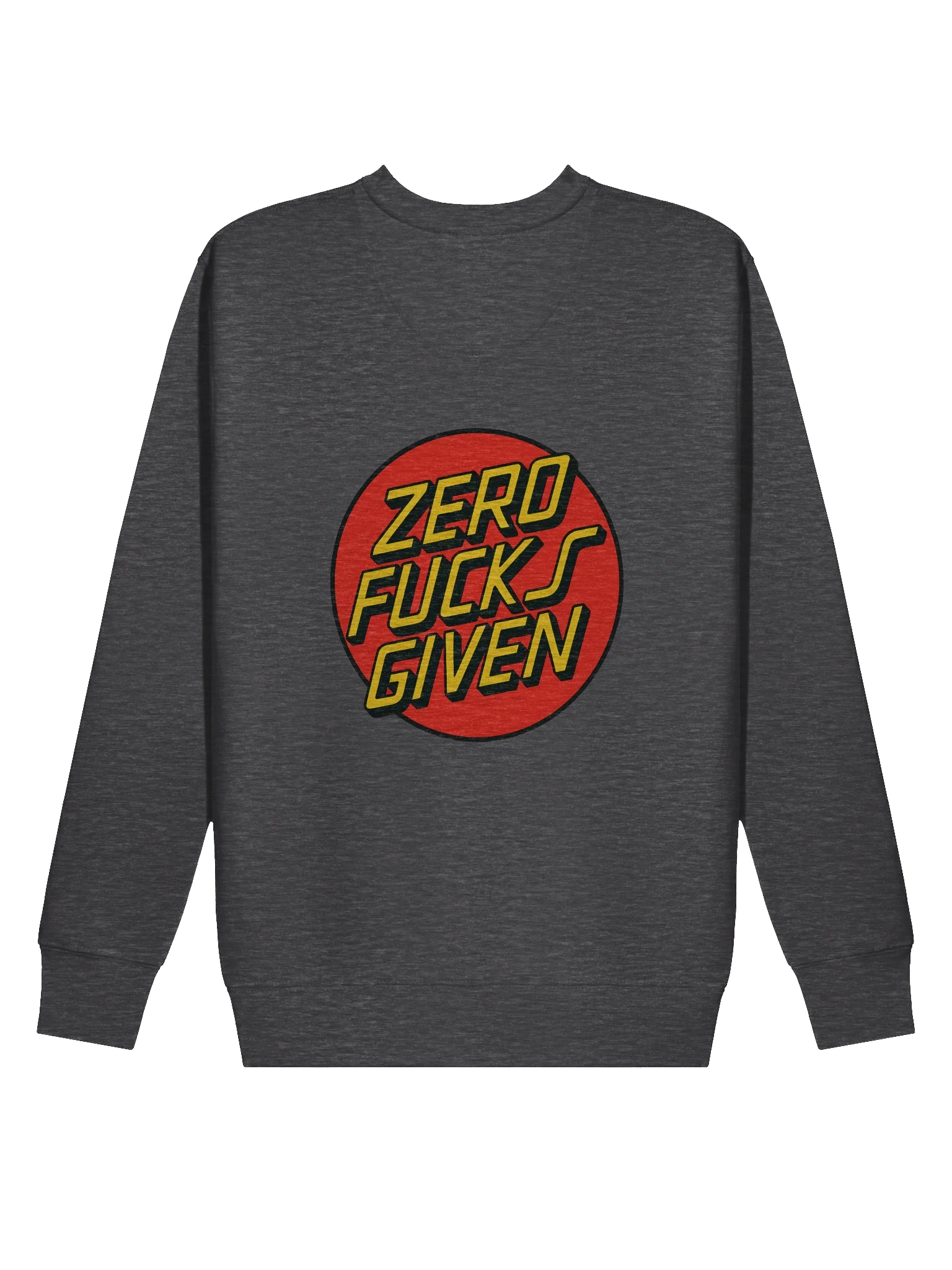 ZERO F*S GIVEN – Bold Skate Logo Parody** product image (5)