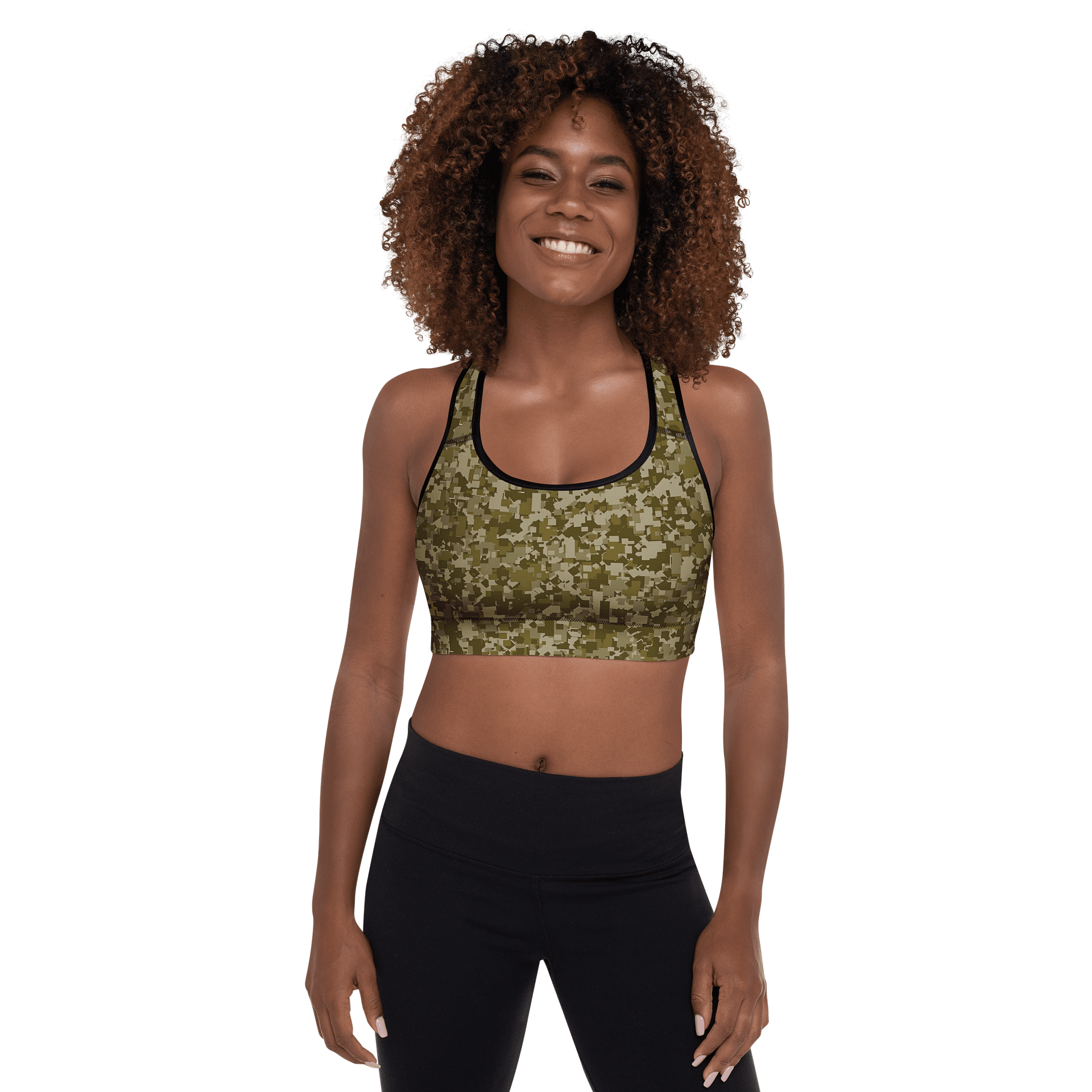 Wilderness Camo Padded Sports Bra product image (1)