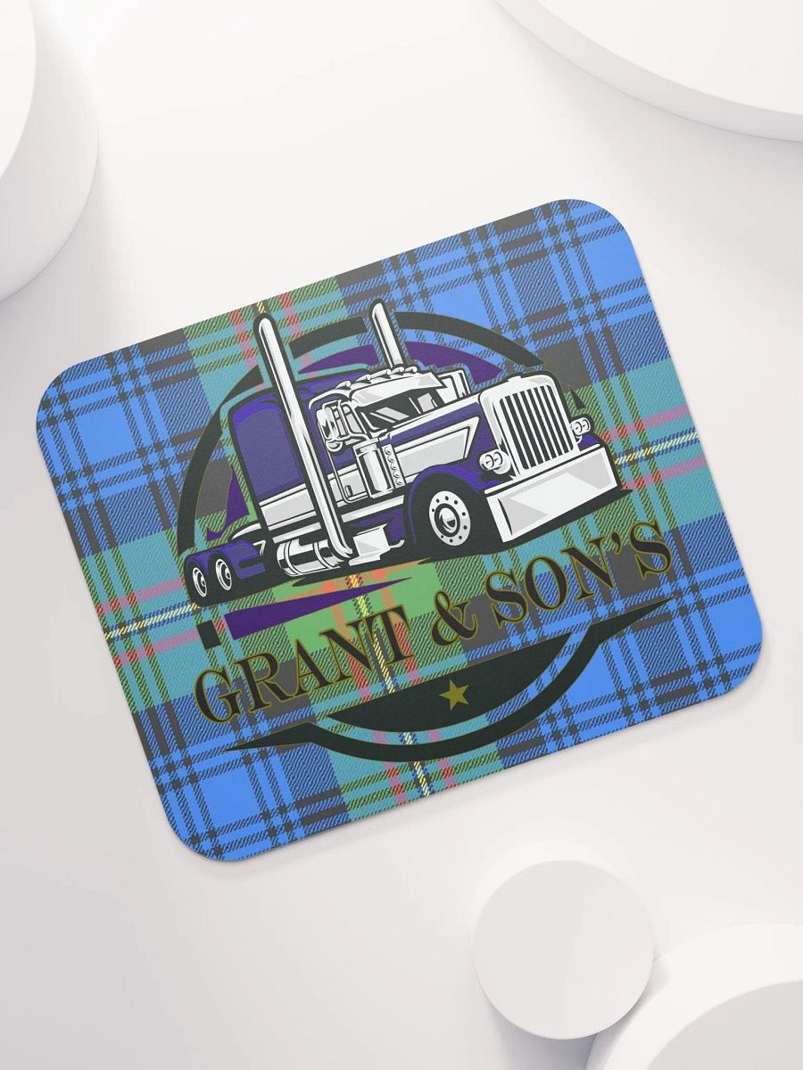 Grant & Son's Tartan Truck Mouse Pad product image (7)