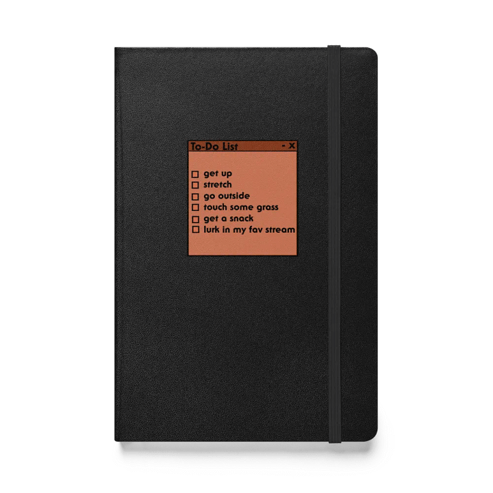 Battie To-Do List Hardcover Notebook product image (1)