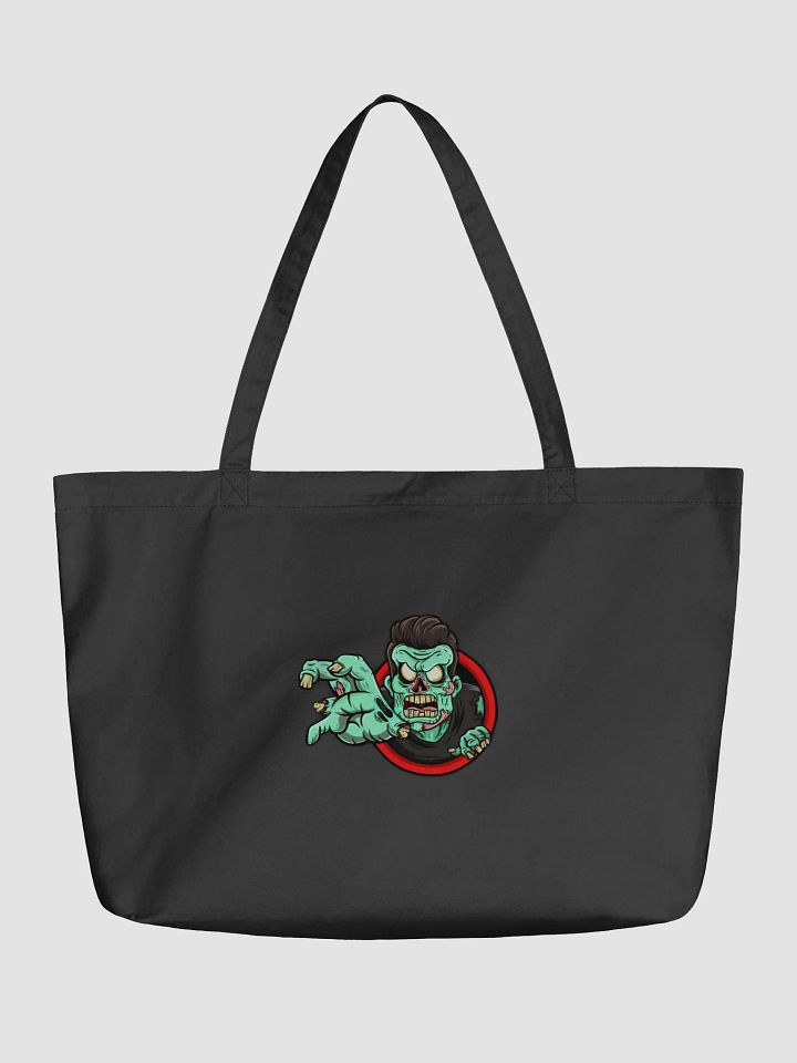 Glowing Zombie Organic Tote Bag product image (1)