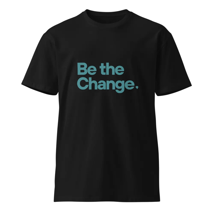 LIMITED EDITION - Be The Change (Black v2) product image (4)
