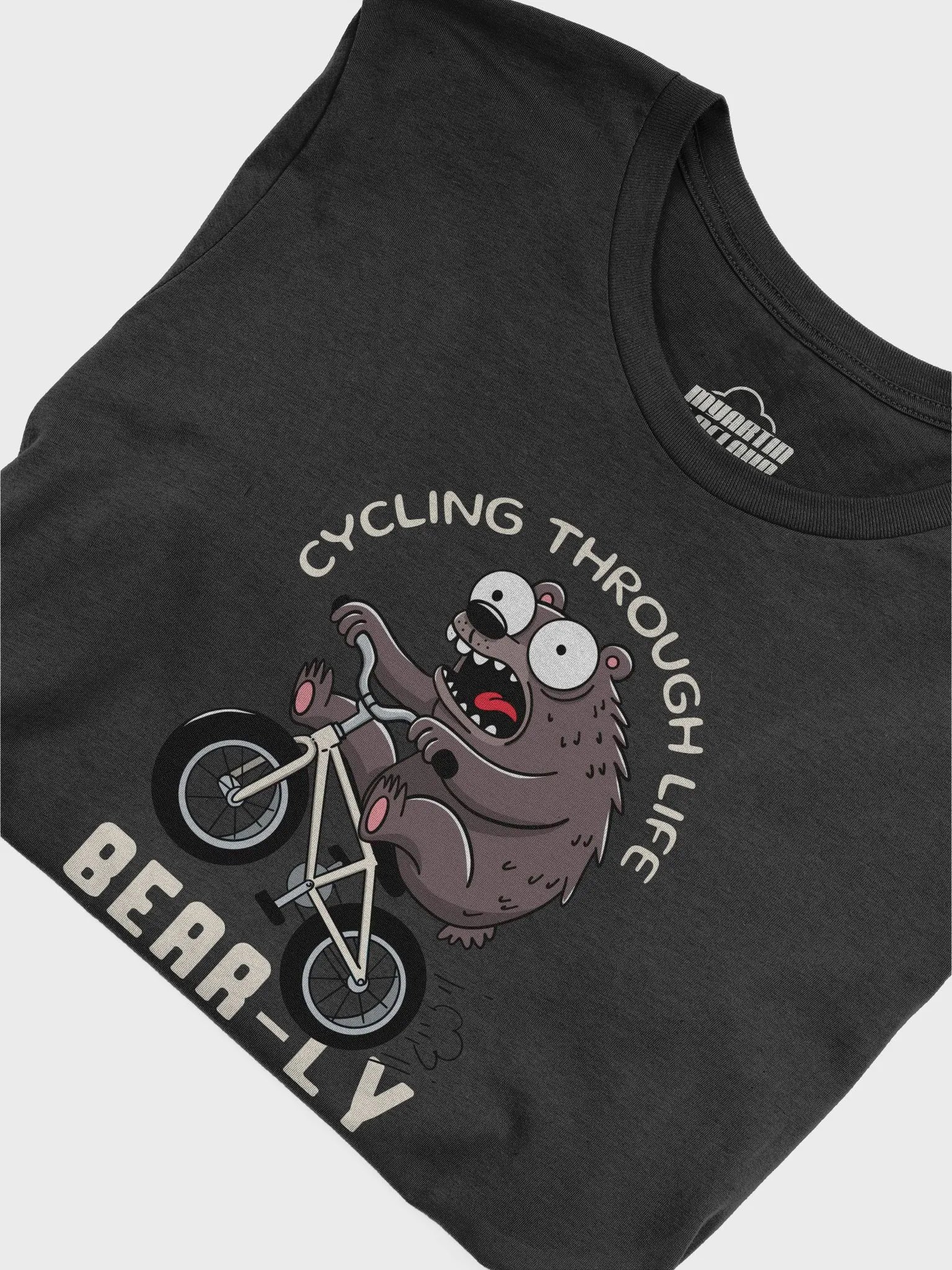 Cycling through life bear-ly - curved product image (5)