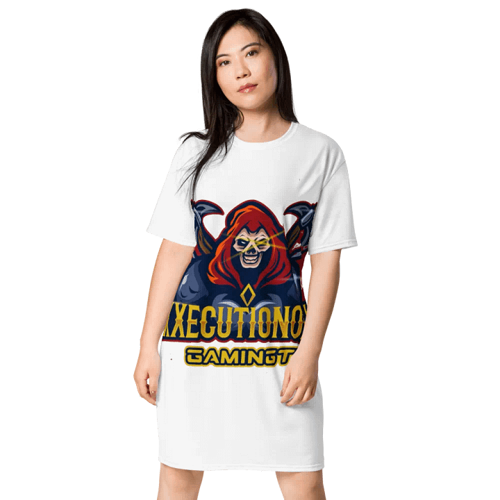 Reaper's Rage All-Over T-Shirt Dress product image (1)