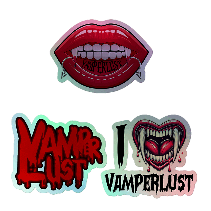 Vamperlust Holographic Stickers product image (1)
