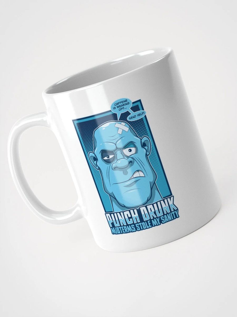 Funny College Coffee Mug – Retro Midterms Cartoon Design product image (3)