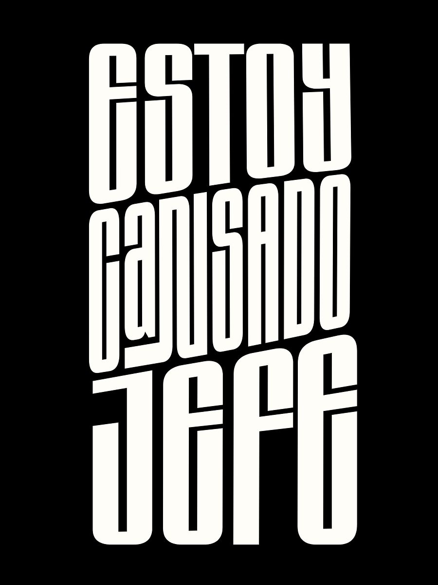 Estoy Cansado Jefe Camiseta Unisex product image (1)
