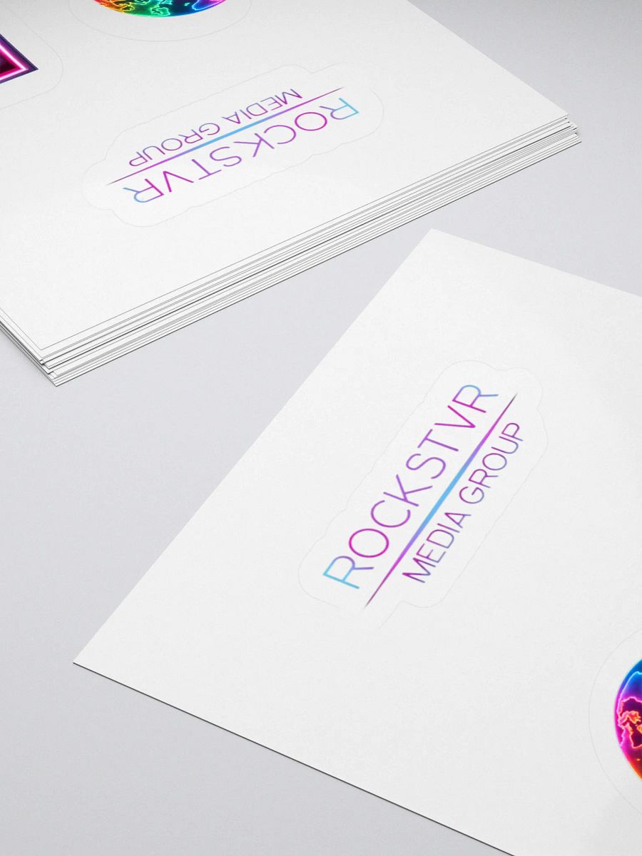 NEW ROCKSTVR Media Group Logo Stickers product image (4)