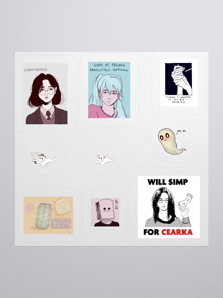 greatest hits sticker sheet product image (1)