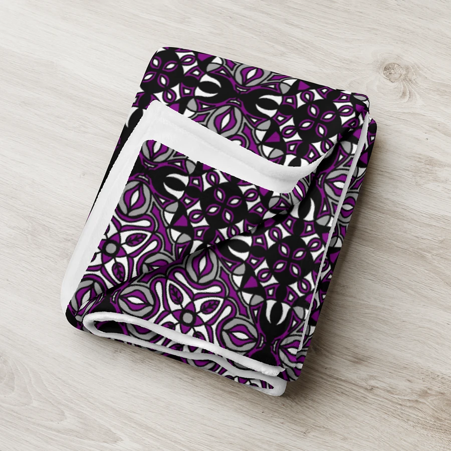 Asexual Abstract Cozy Blanket product image (10)