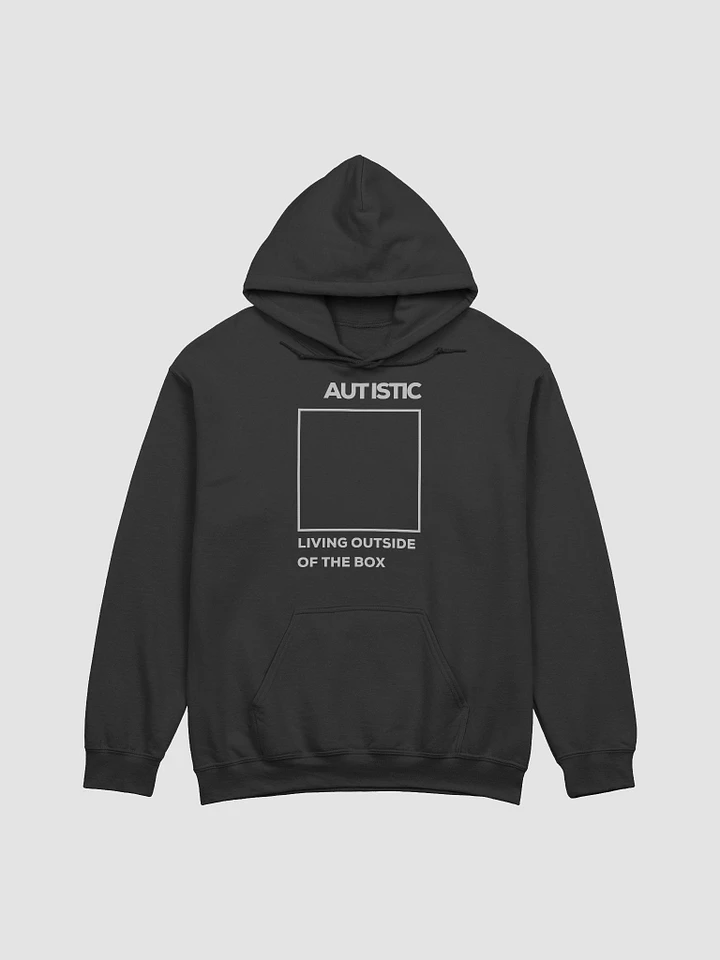 NeuroDivergent Rebel - Autistic - Living Outside the Box Pullover Unisex Hoodie product image (3)