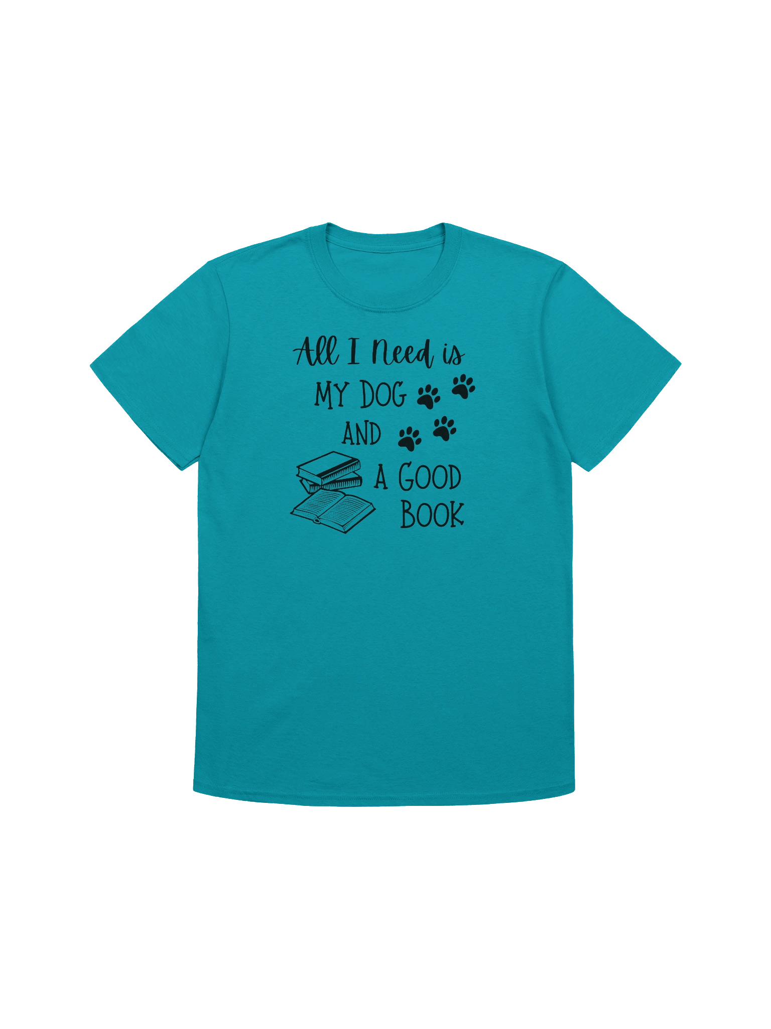 All I Need Is My Dog And A Good Book T-shirt product image (1)