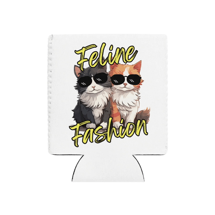 Feline Fashion Cool Cats Can Cooler product image (1)