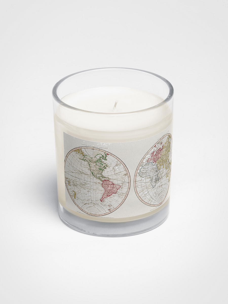 Vintage Map. Soy Wax Candle product image (2)